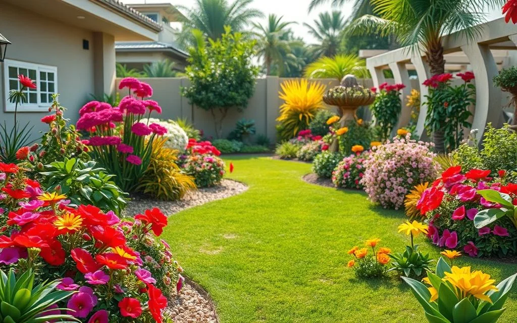 افكار تصميم حدائق