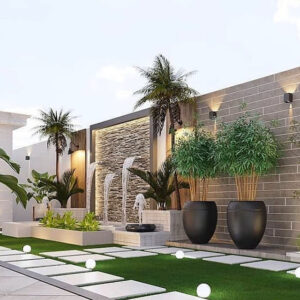 تصاميم حدائق منزلية بالكويت