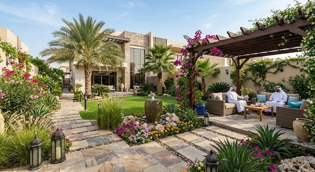 تصميم حدائق منزلية بالكويت